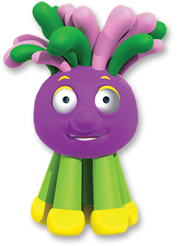 Cartoon Jup Jup - Hi 5 Jup Jup (352x481)