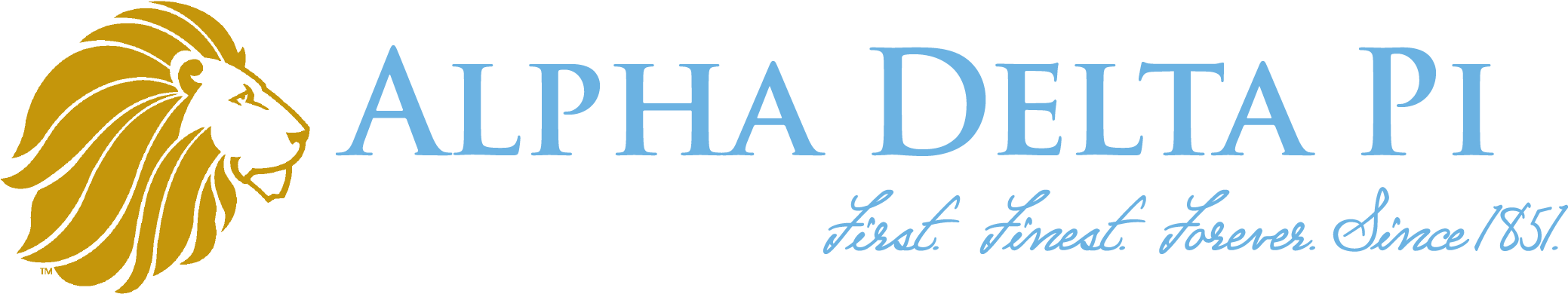Epsilon Eta - Alpha Delta Pi Lion (2098x473)