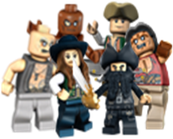 Lego Pirate Ship Queen Annes Revenge Gunner Zombie - Lego Queen Anne's Revenge (421x304)