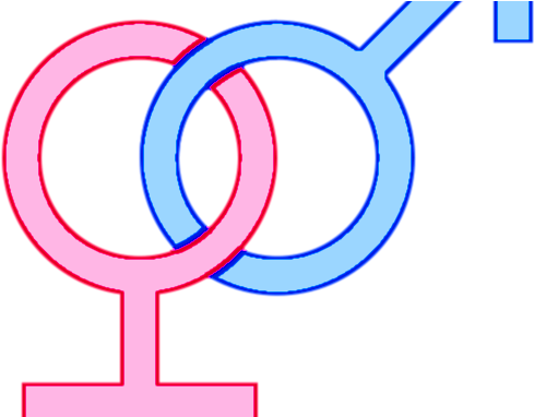 An Albion Senior Is Directing A Play As A Lesson On - Gender Stereotypes Clipart Transparent (525x381)