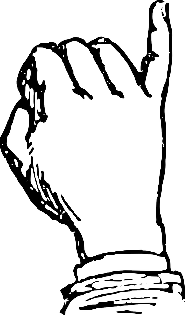 Mute Hand Gesture, Alphabet, Deaf, Hand, Letter, Mute - Alphabet (375x640)