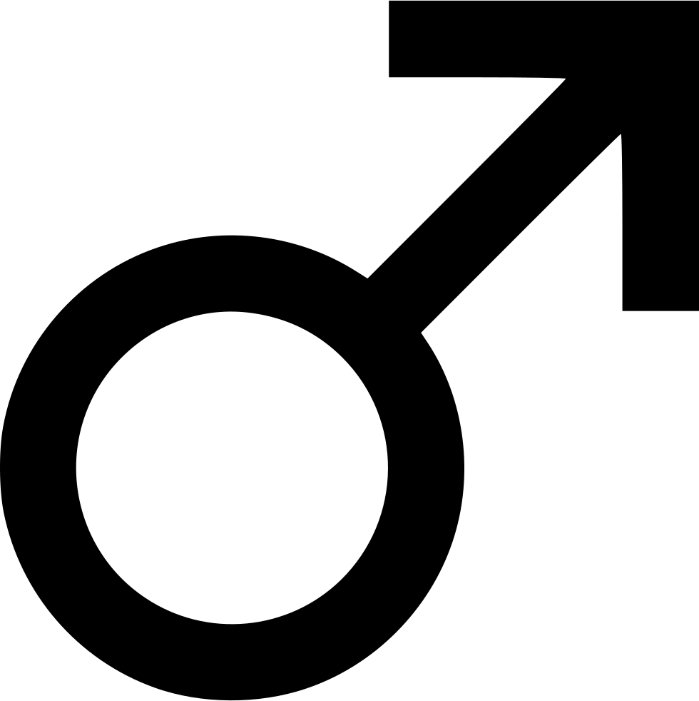 Gender Male Comments - Gender Symbol Png (980x982)