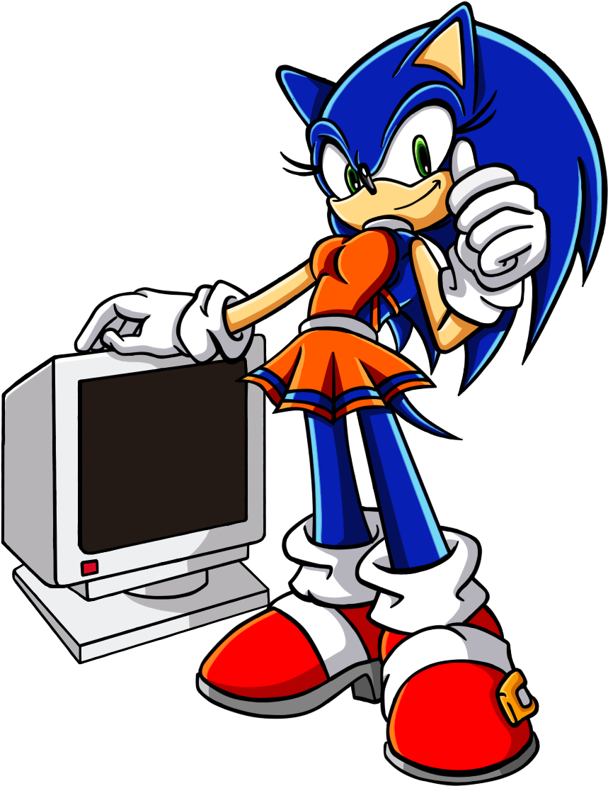 Sonic The Hedgehog Gender Bender By Sorikku Za Hejjihoggu - Sonic The Hedgehog Gender Bender (1024x1280)