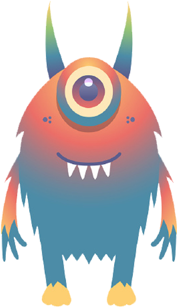 Monster Drawing Illustrator Cartoon Illustration - Monster Drawing Illustrator Cartoon Illustration (558x690)