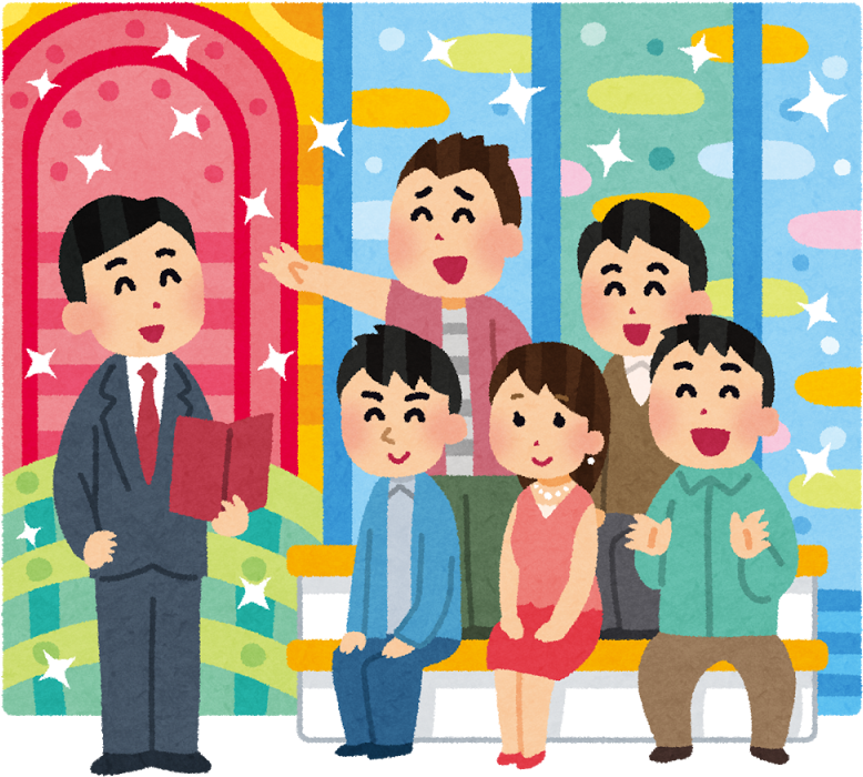 バラエティ イラスト (800x727)