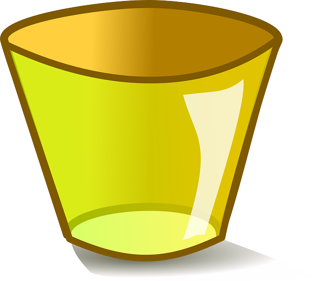 Glass, Empty, Can, Trash, Theme - Cartoon Images Of Glass (1280x1149)