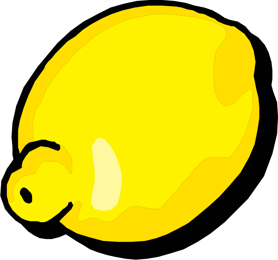 Lemon Clipart Lemon - Lemon Clipart Lemon (900x839)