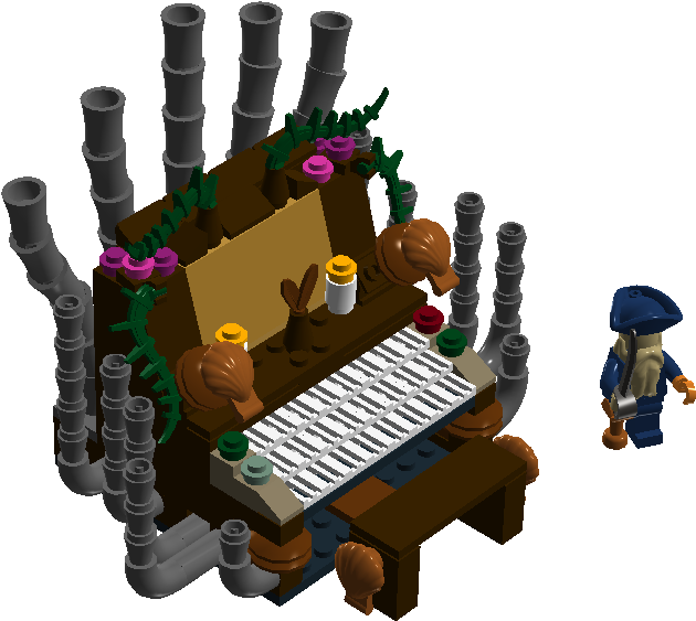 Perspective - Lego Pirates Des Caraibes Davy Jones (1348x577)