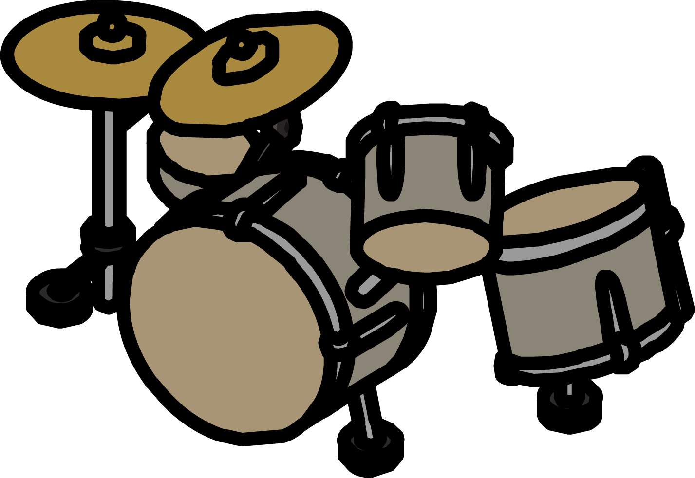 Beach Beatz - Bateria Musical Logo Png (1427x982)