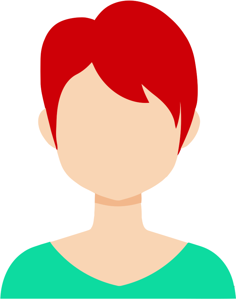 Download Signs Of Stress - Female Avatar Png (815x1000)