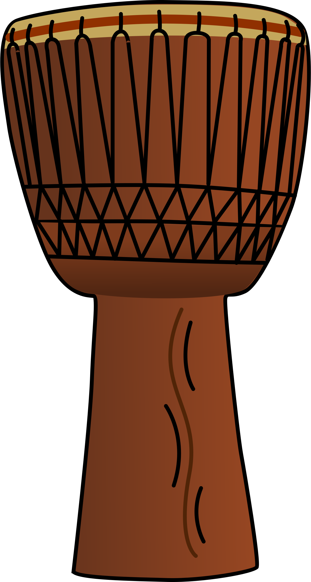 Music, Africa, Drum, Recreation, Drums, African - African Drum .png (958x1775)