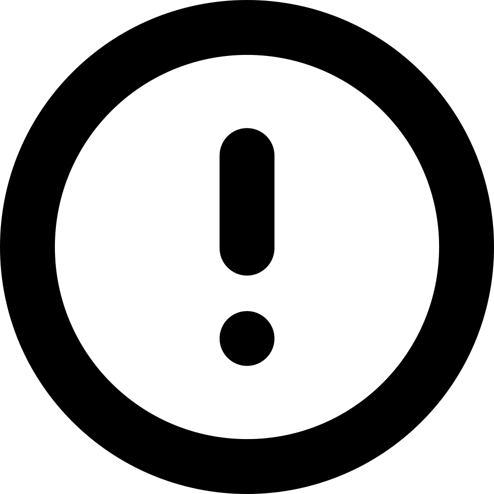 Be Careful Comments - Circle With Square Inside Symbol (980x980)