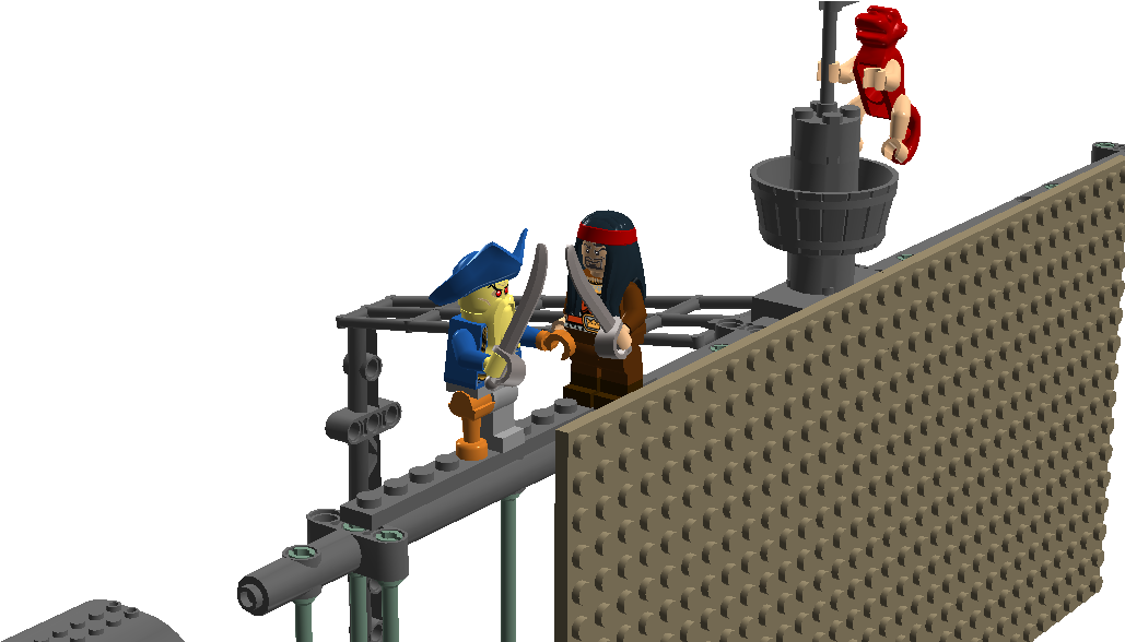 1 / - Lego Pirates Of The Caribbean Davy Jones (1101x587)