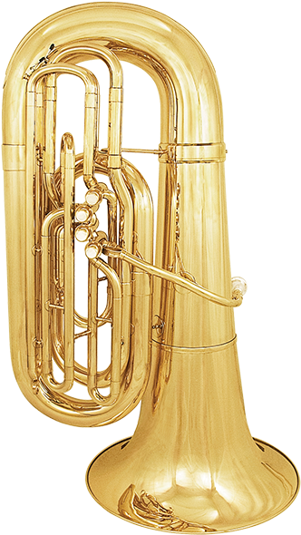 Musical Instrument Pictures - Kanstul 900-4b Series 4-valve 5/4 Bbb Tuba 900-4b-2 (500x650)