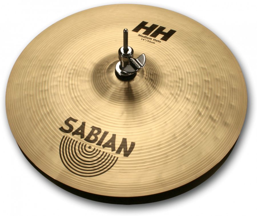 Sabian Hh Regular Hats Cymbals - Sabian Hh Medium Hats (900x756)