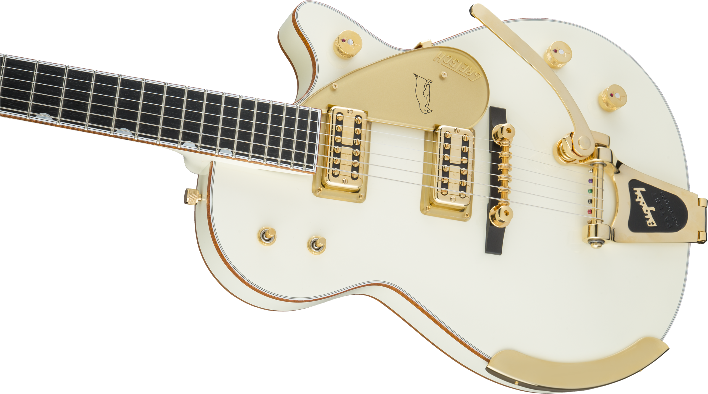 G6134t-58 Vintage Select '58 Penguin™ With Bigsby®, - Gretsch White Falcon G6136t Wht Players Edition (2400x1339)