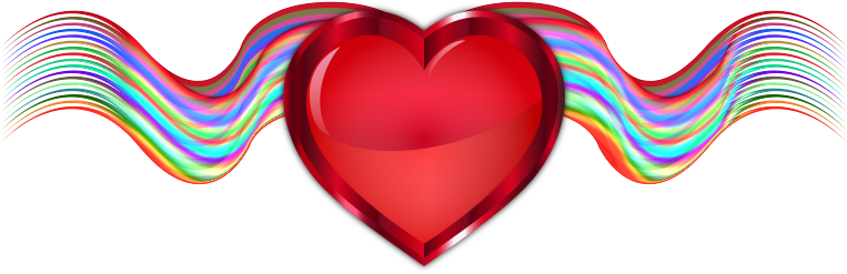 Medium Image - Heart Ribbons (800x263)