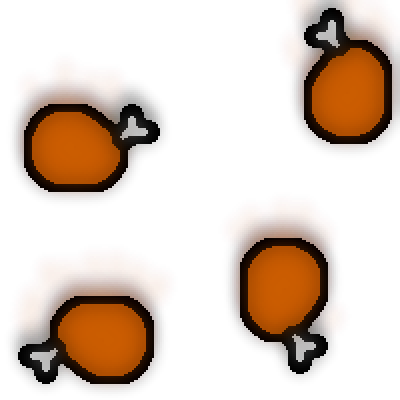 Raining Chicken Wings - Chicken (400x400)