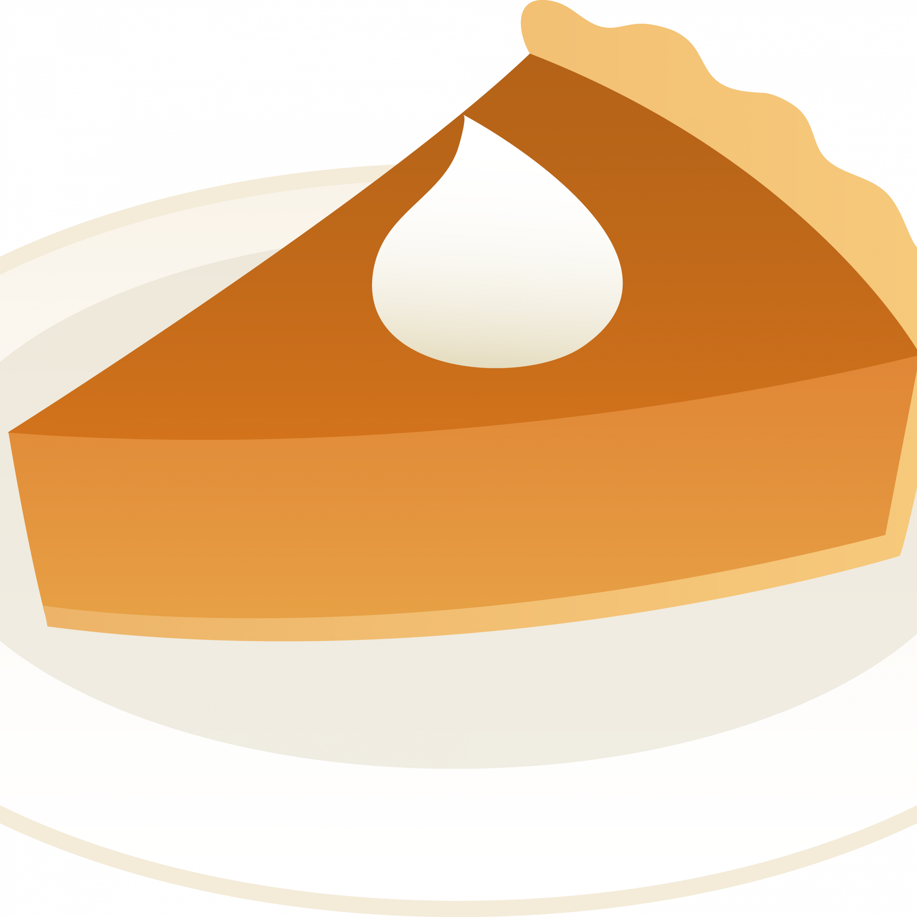 Pies Clipart Piece Pie - Empanadilla (3000x3000)
