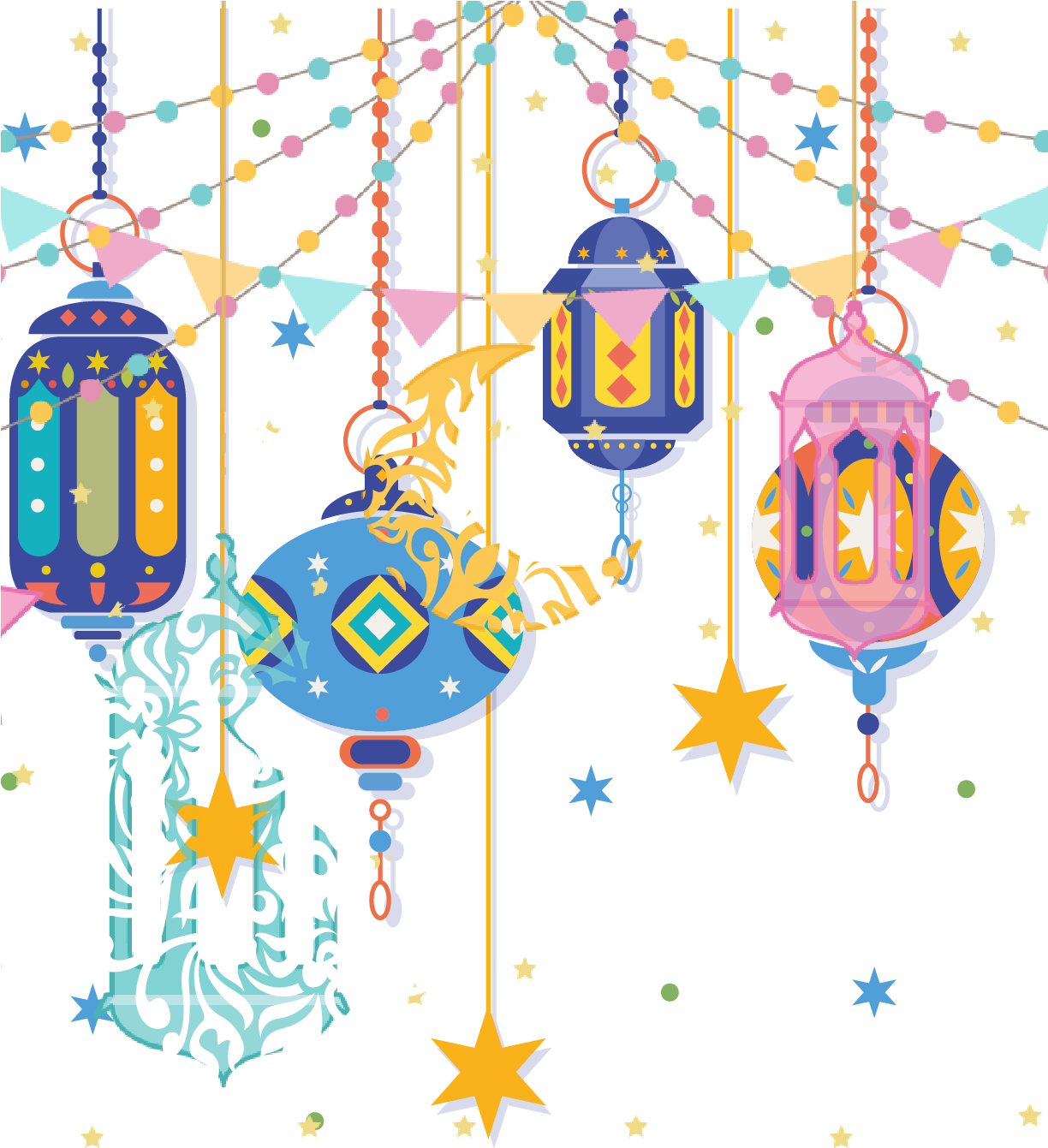 Ramadan Happyramadhan Ramadanmubarak Ramadankareem - Ramadan Decoration Png (1223x1590)