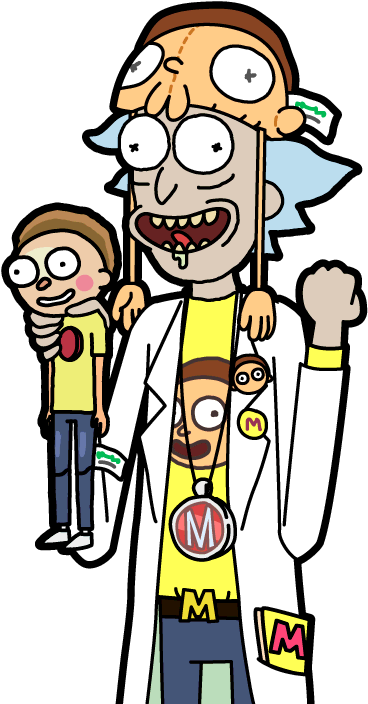 Thumbnail For Version As Of - Rick And Morty Fan (374x730)