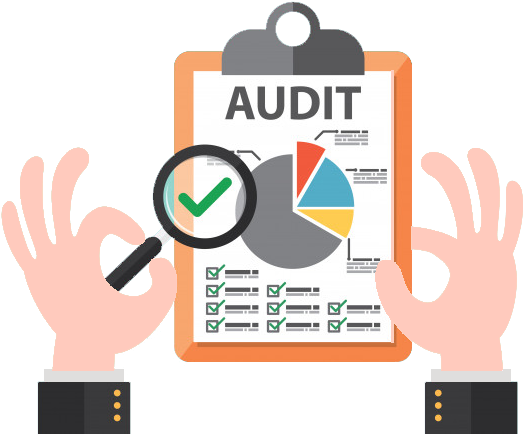 Professional Virtual Audit Services - Audit Illustration (626x459)
