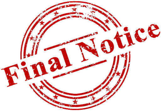 Final Audit Order - Last Chance Stamp Transparent (640x452)