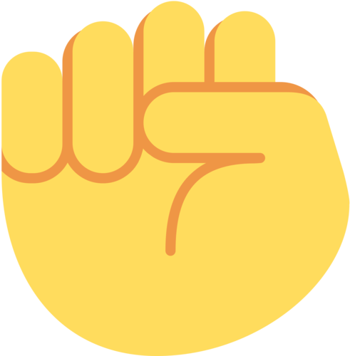 Twitter - Raised Fist (512x512)