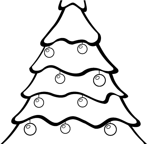 Christmas Tree Drawing S - Draw A Christmas Tree (640x480)