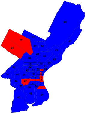 Philadelphia Municipal Election, - Map (300x405)