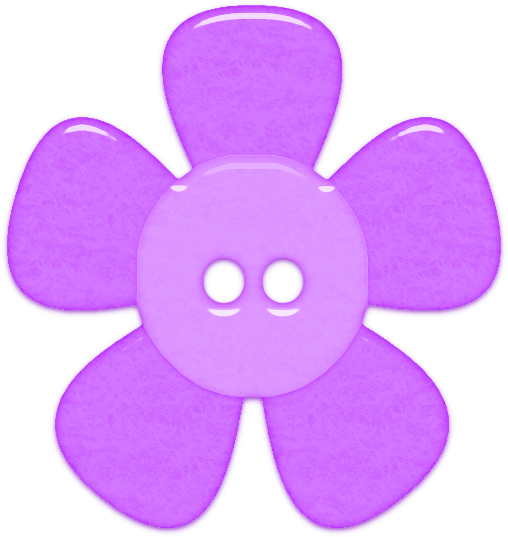 Button Flower - Button Flowers Clipart (508x537)
