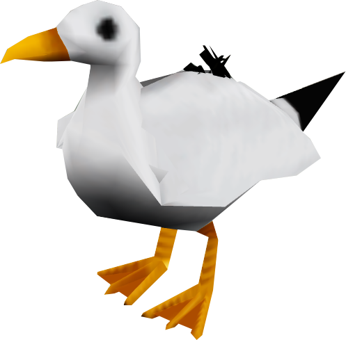 Seagull - Duck (497x489)