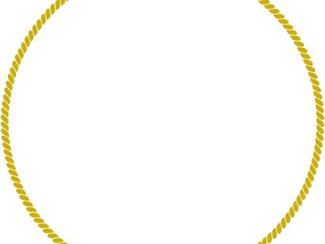 Rope Clipart Golden Circle - Fancy Circle (640x480)
