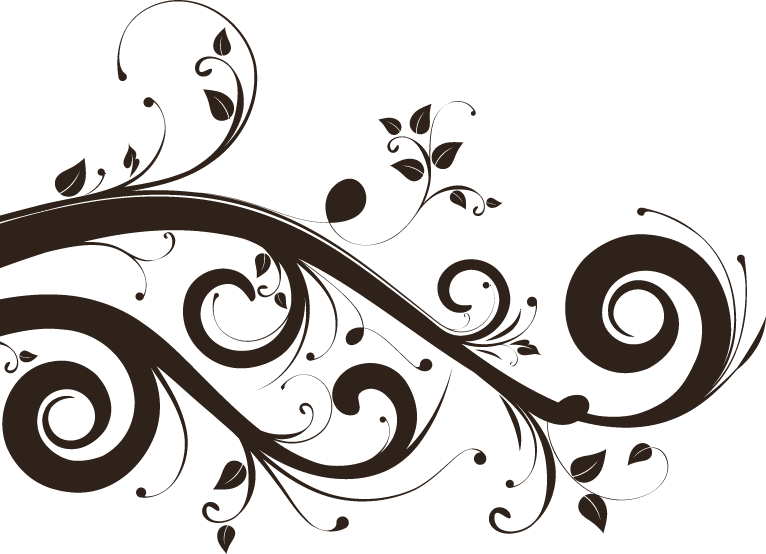 A Ton Of Flourishes & Filigree - Floral Png (766x554)