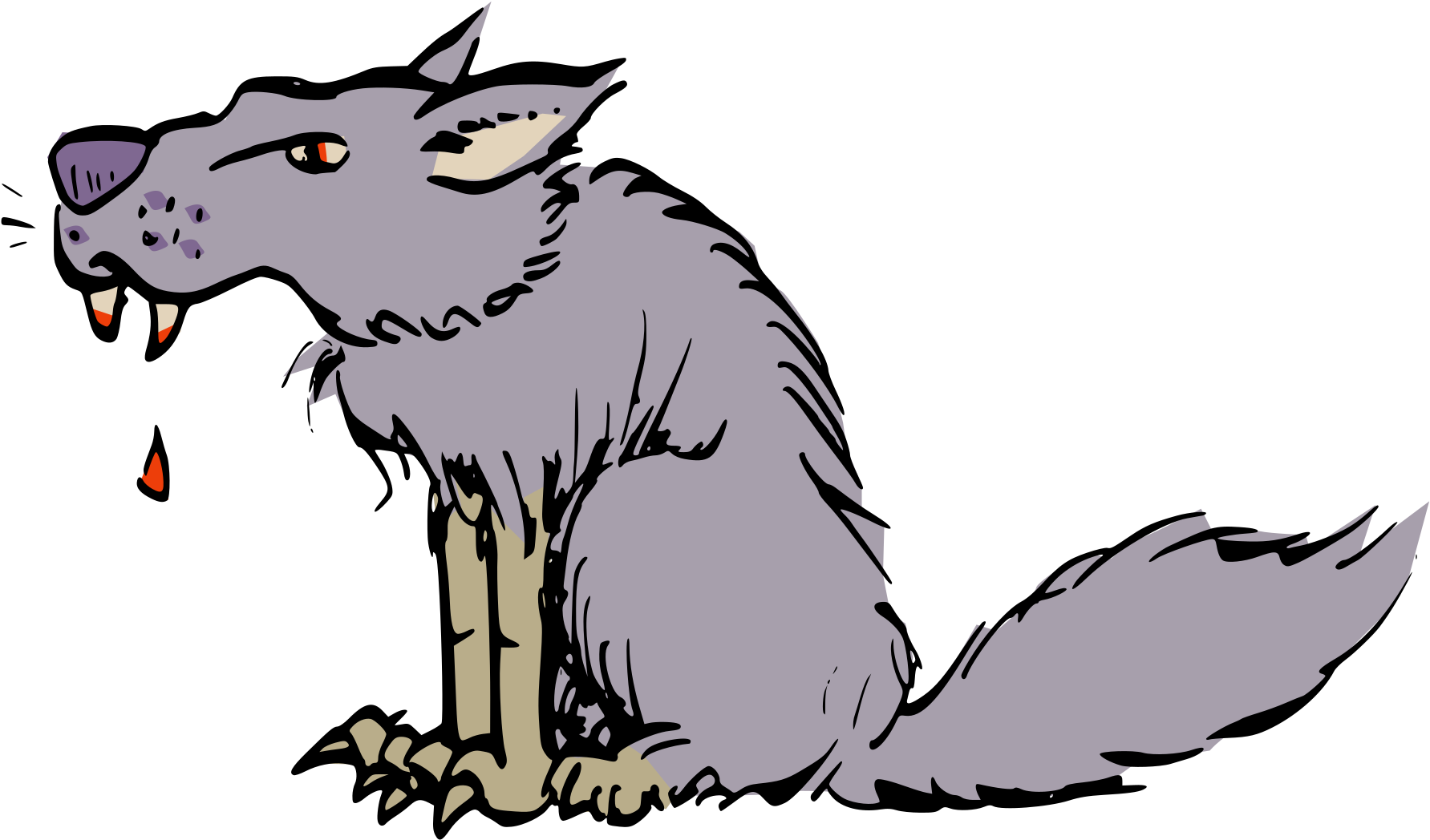 The Witches Dog Canidae Clip Art - The Witches Dog Canidae Clip Art (2400x1663)