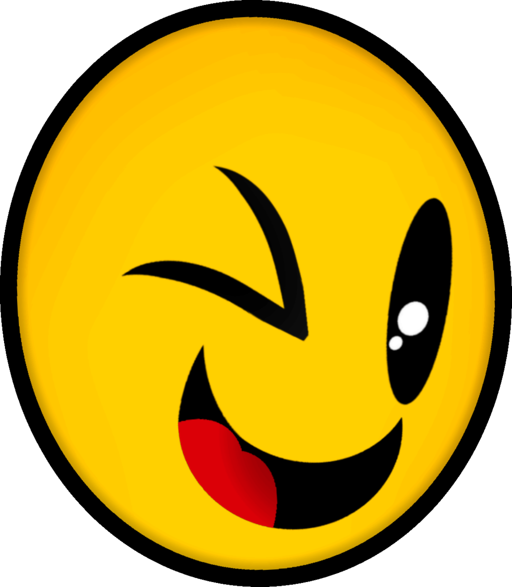 Classic Smiley Wink Clip Art By Redflyninja - Pbs Kids Go (1024x1173)