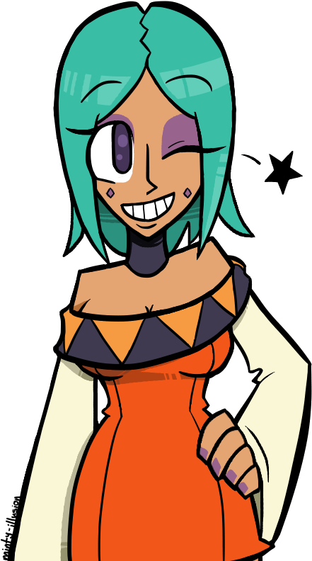 Wink Wonk By Minty-illusion - Cartoon (469x800)