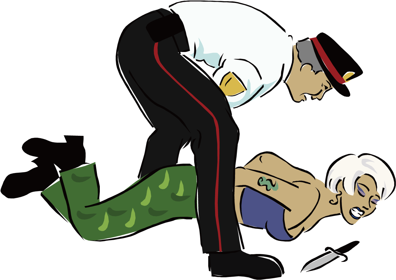 Cartoon Police Uniform Clip Art - Cartoon Police Uniform Clip Art (1500x1501)