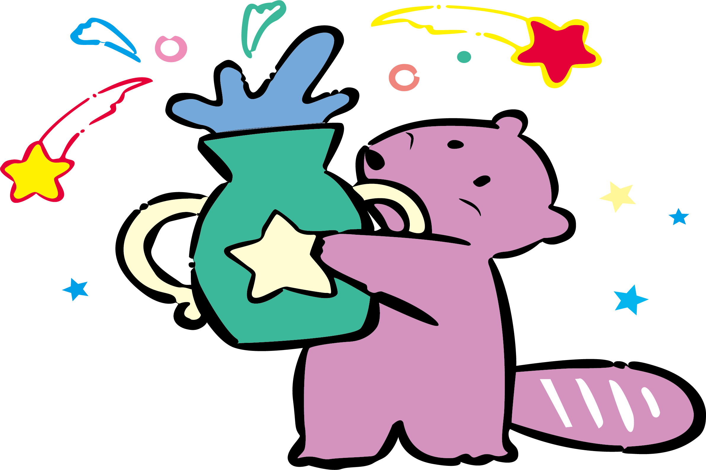 Constellation Clip Art Aquarius 2386 1590 Transprent - Cartoon (2386x1590)