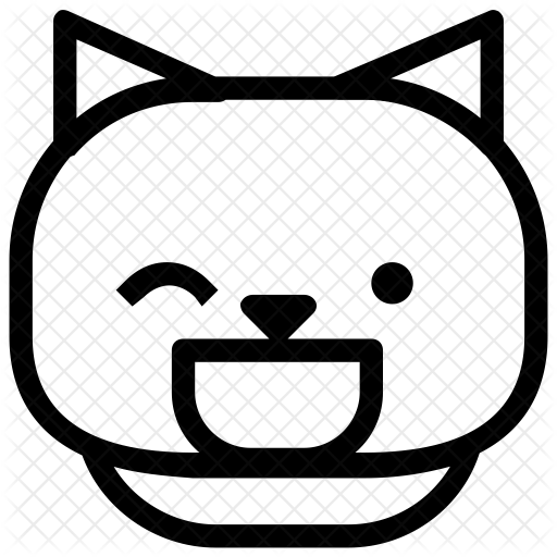 Wink Icon - Emoticon (512x512)