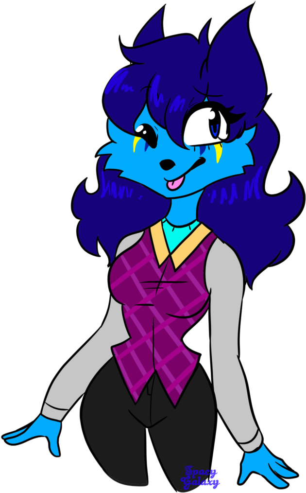 //your// Wink By Spacygalaxy - Cartoon (755x1058)