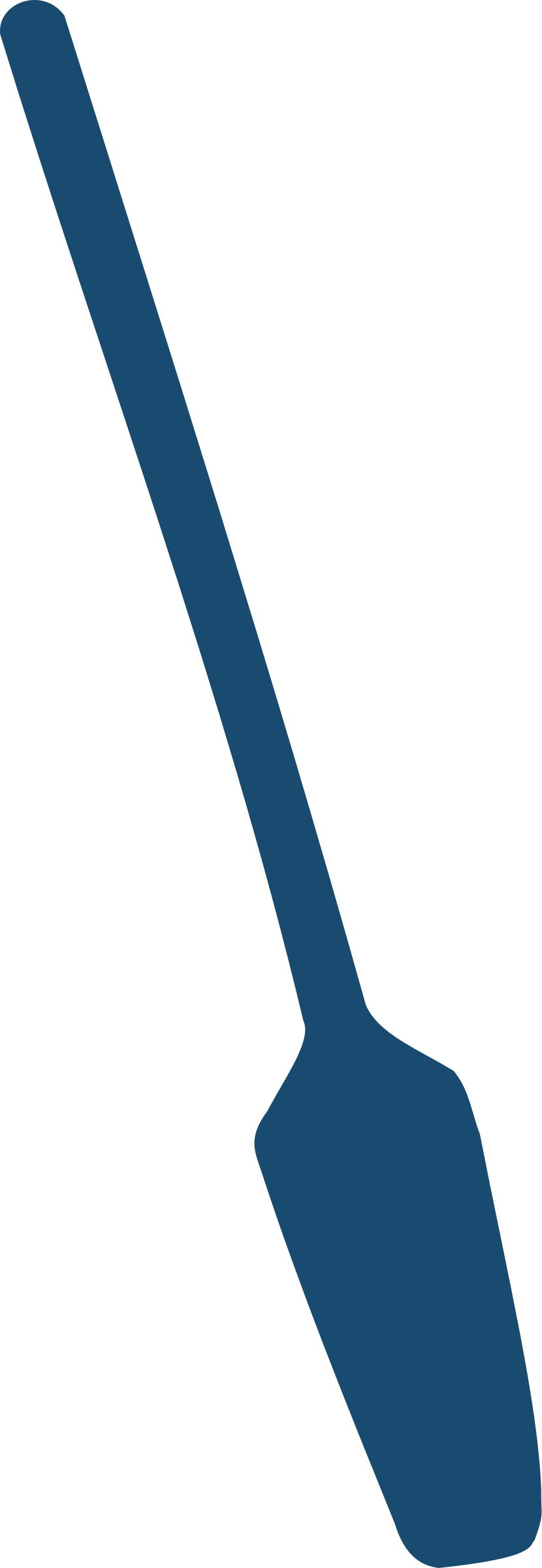 Images For > Oar Paddle Clip Art - Blue Oar Clip Art (830x2400)