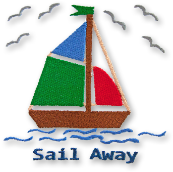 There Is A Fun, Retro, Liquorice Allsorts Design, Which - Sail (352x352)
