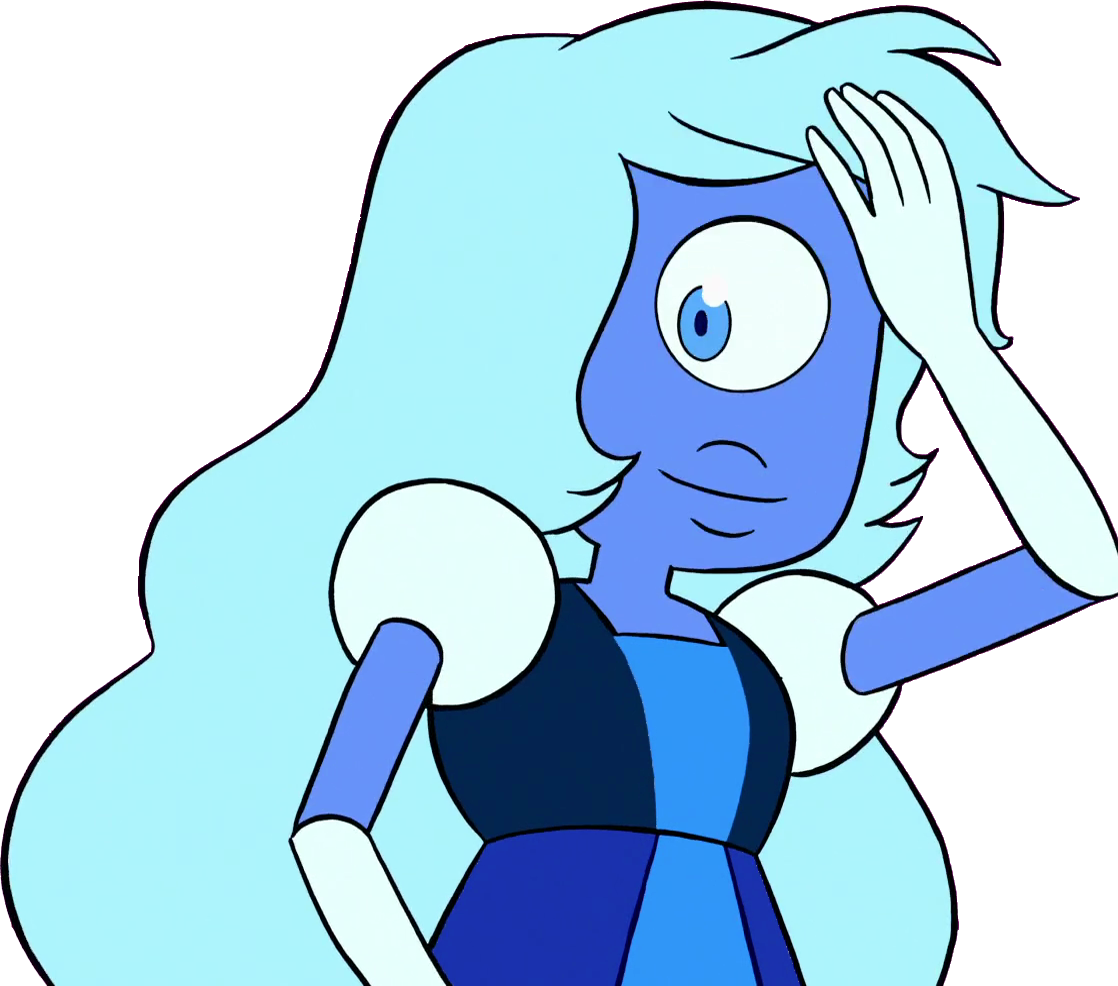 Sapphire Wink - Ruby X Sapphire Steven Universe Lemon (1118x986)