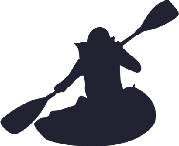 Canoe Paddle Png Transparent Images - Kayak Silhouette Png (640x480)