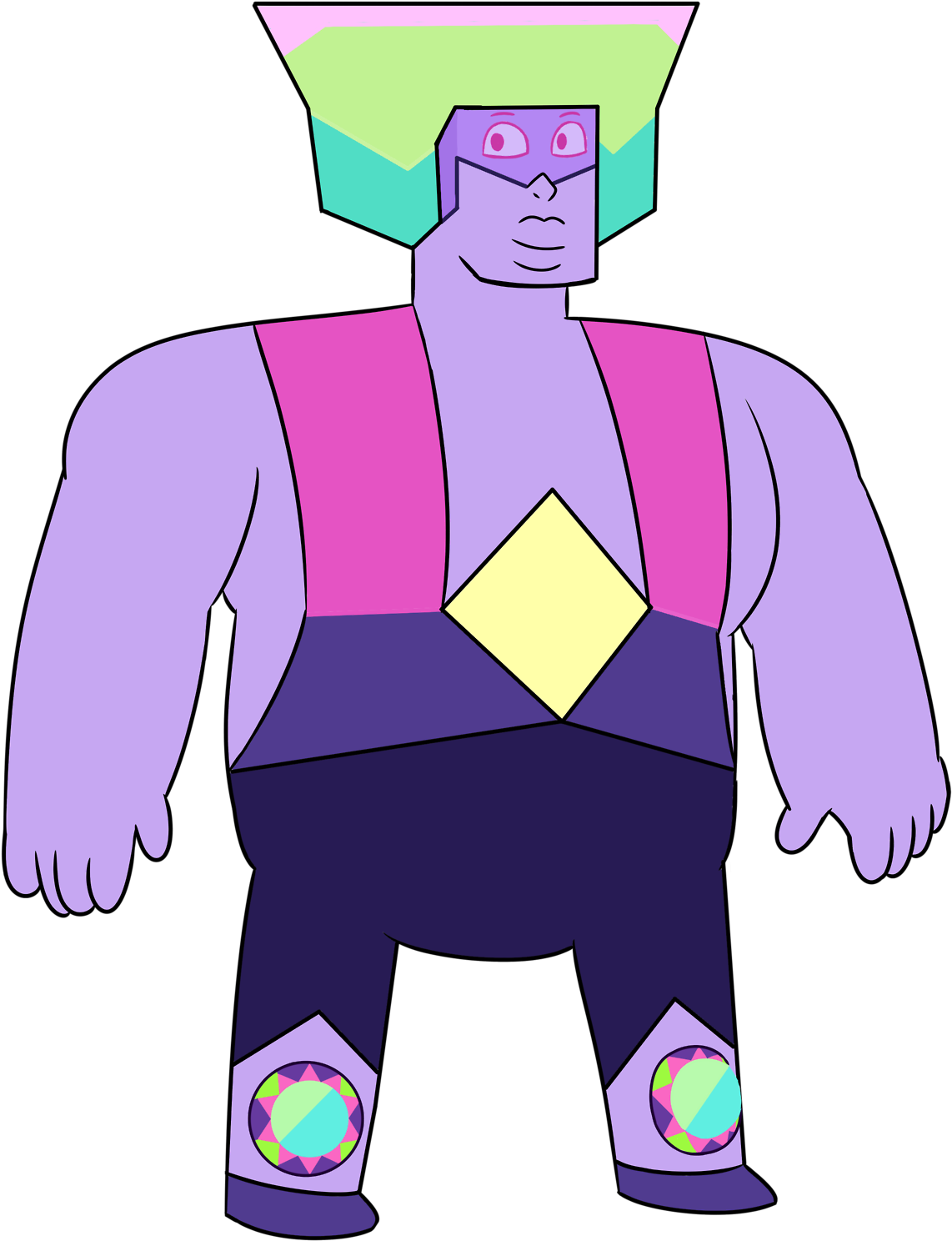 Topazes From Left To Right - Steven Universe Lighthouse Gem (1280x1575)