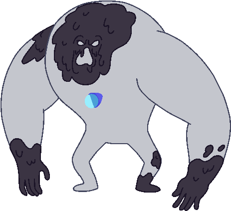 Invisible Gem Monster - Steven Universe Corrupted Gems (491x447)