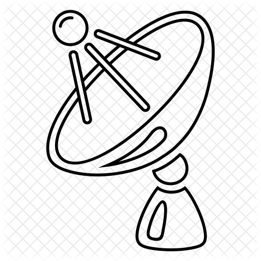 Satellite Dish Drawing (512x512)
