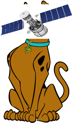 Satellite Scooby By Mario800432 - Mii Qr Codes Scooby Doo (502x419)