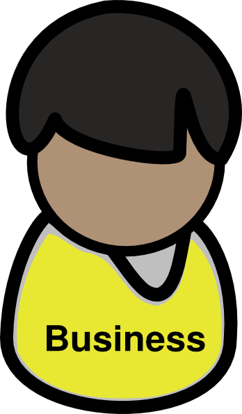 Business Man Clip Art At Clker - Edith Cowan University (348x596)